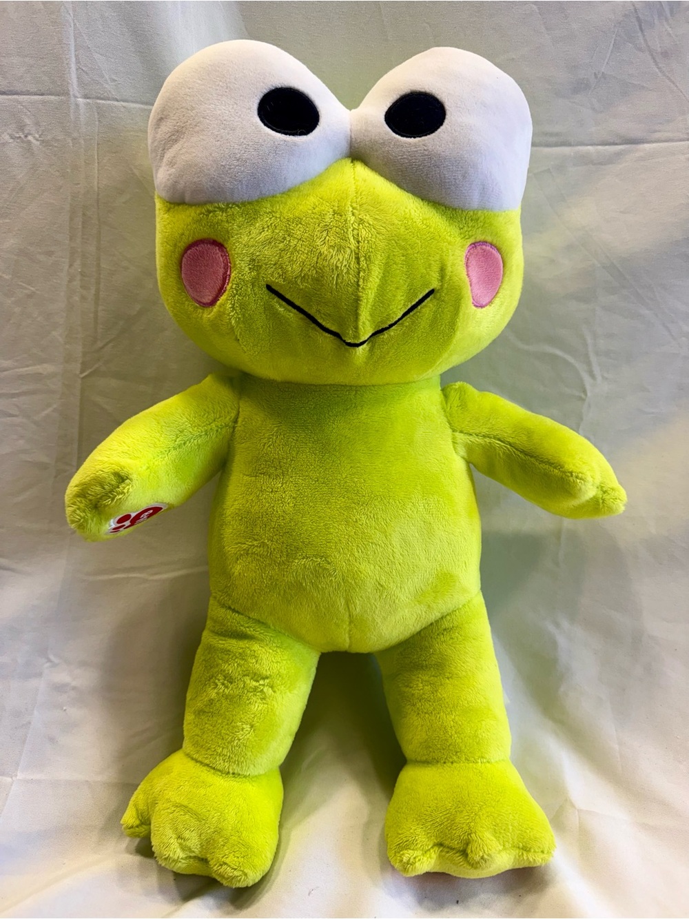 Build-A-Bear Workshop Hello Kitty Friends Keroppi Frog Plush 2023 Washable - Picture 6 of 9